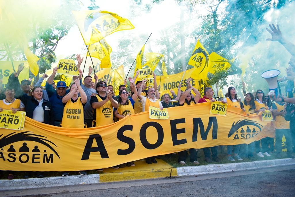 Se endurece el conflicto en Sauce Viejo: Asoem para 4 días