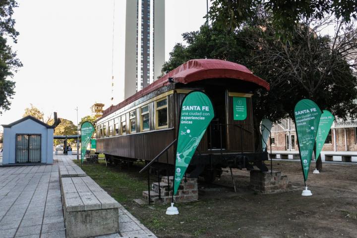 Recuperan el histórico vagón del Paseo del Restaurador