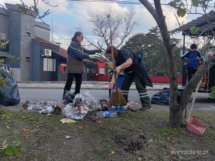 Santa Fe más Limpia: recolectan 3 toneladas de residuos