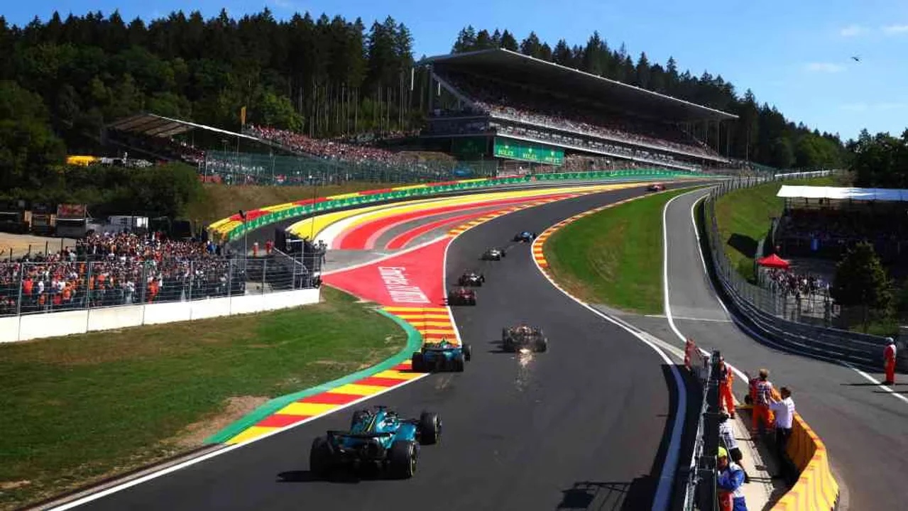Colapinto en la Fórmula 1: el cronograma y horarios del GP de Bélgica