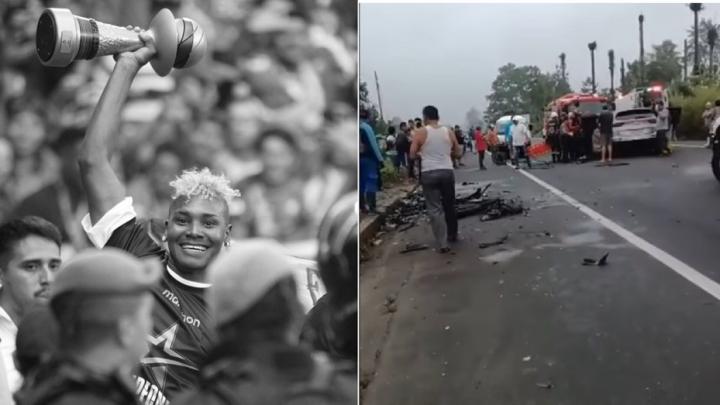 Murió un joven futbolista en una ruta de Ecuador 