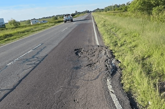 La Justicia ordenó reparar la Ruta 11 desde Santa Fe a San Justo