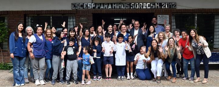 Ciudad más inclusiva: destacan el trabajo escuela-municipio