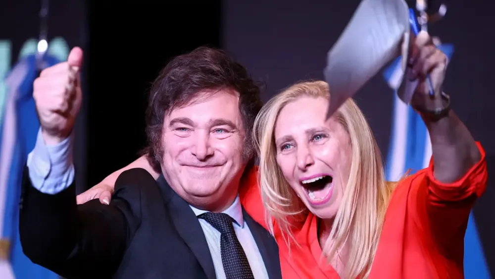 Karina Milei pidió por la reelección de su hermano en 2027