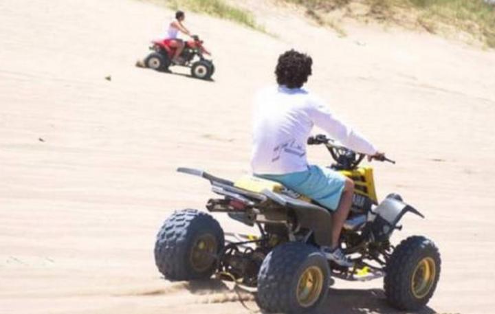 Otro accidente en cuatriciclo: un joven volcó y está grave