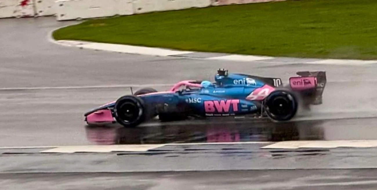 Alpine puso en pista el auto 2026 de Colapinto en Silverstone