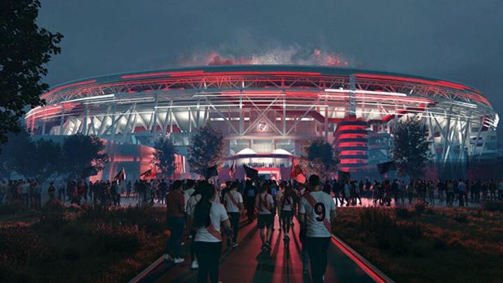 Rive anunció la nueva remodelación y el techado del Monumental