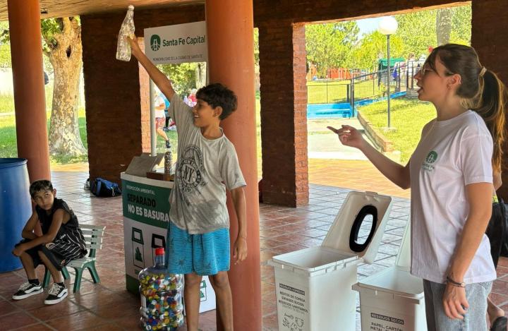 Recuperan más de 2 toneladas de residuos reciclables