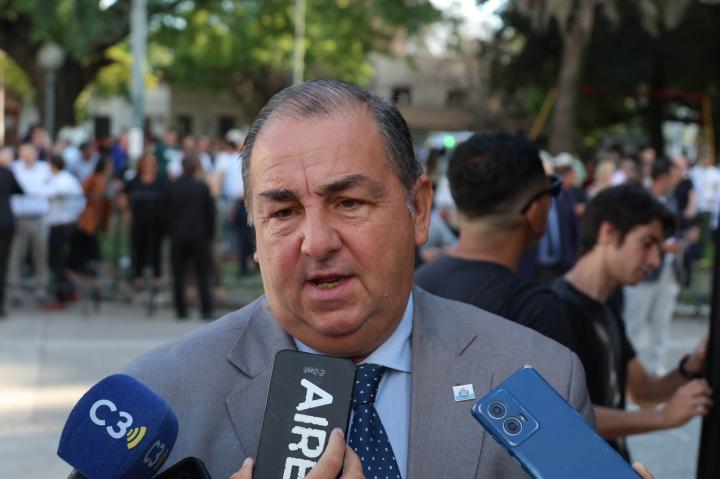 Poletti, en un mensaje en sintonía con el gobierno provincial