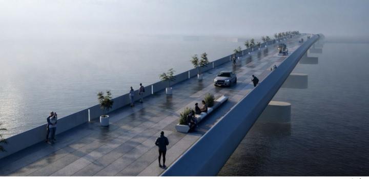 Construirán un puente sobre los pilares de la Laguna Setúbal