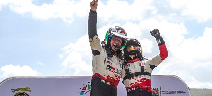 Katsuta se mete en la historia ganando el Safari Rally de Kenia