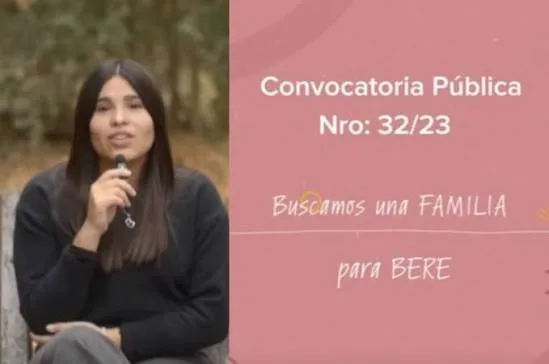 Buscan una familia para una adolescente de 16 años