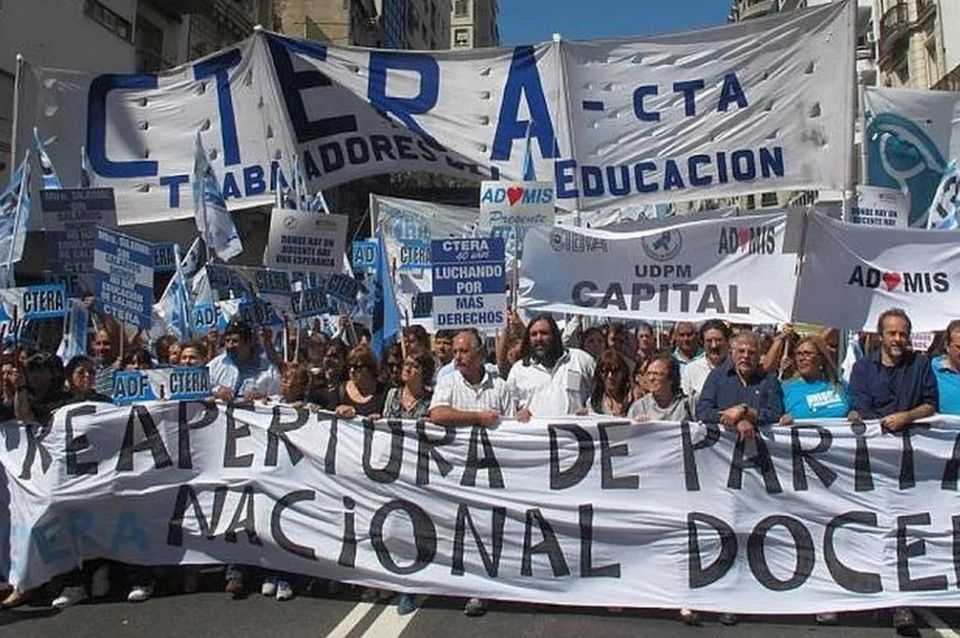 Confirman el paro nacional de los maestros