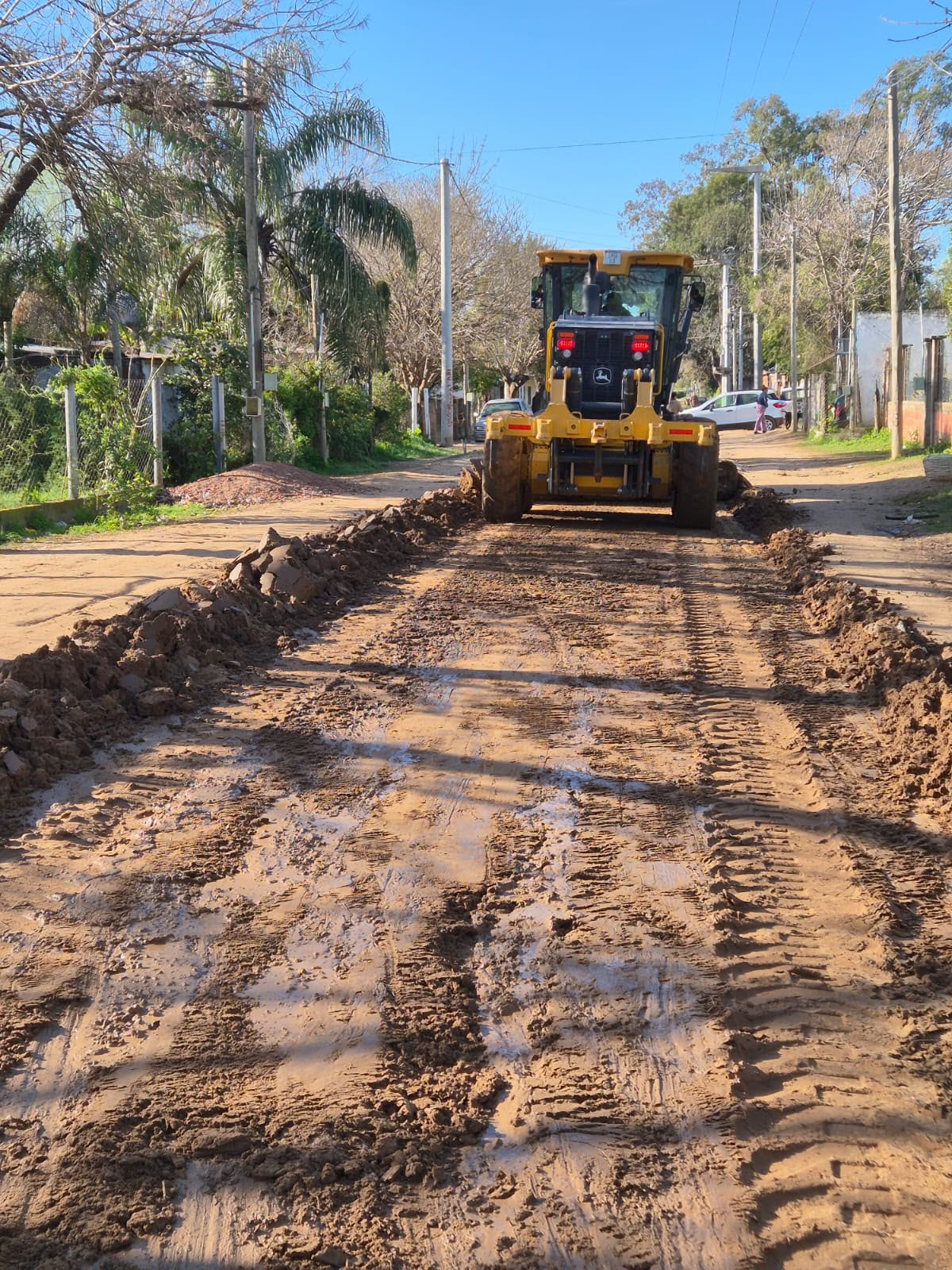 Mejoran la transitabilidad en Alto Verde y Colastiné Sur tras las lluvias