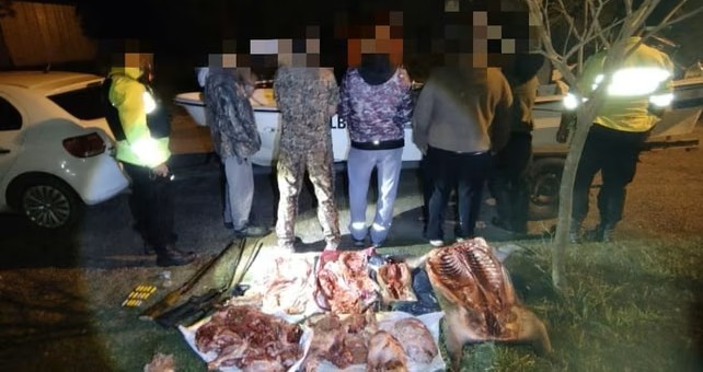 Cayó una banda de cazadores furtivos y ebrios