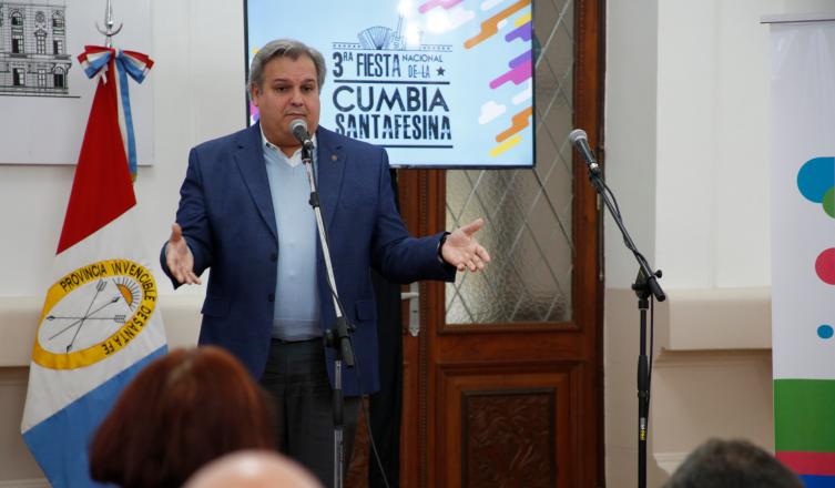 Farías presentó la Fiesta Nacional de la Cumbia 2018