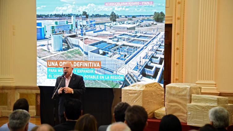 El Acueducto Gran Rosario estará terminado en 24 meses