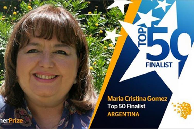 Una docente santafesina entre las mejores 50 del mundo