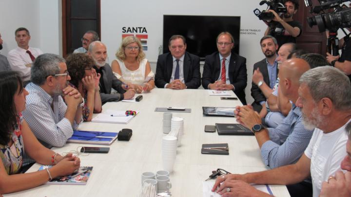 La paritaria docente reunió al gobierno con gremios