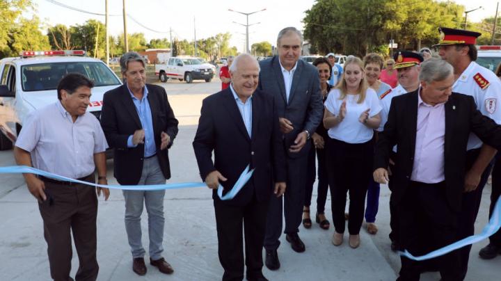 Lifschitz inauguró más obras en la ciudad de Gálvez