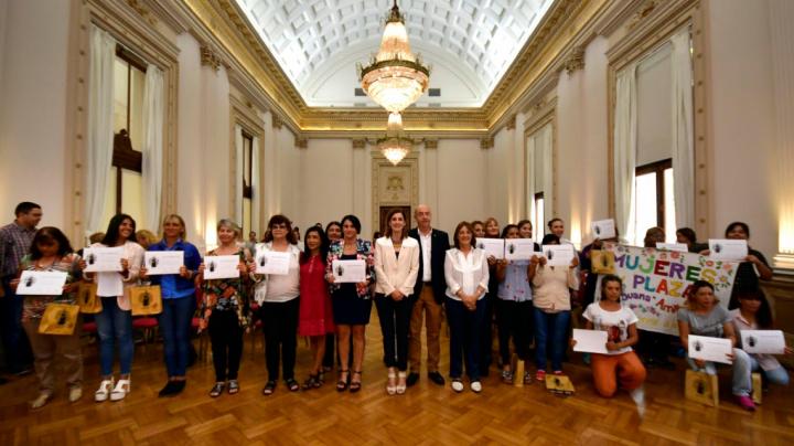 Homenajearon a mujeres trabajadoras de oficios no tradicionales
