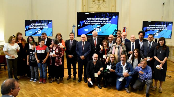 Reconocieron a quienes posibilitaron los juicios de lesa humanidad 