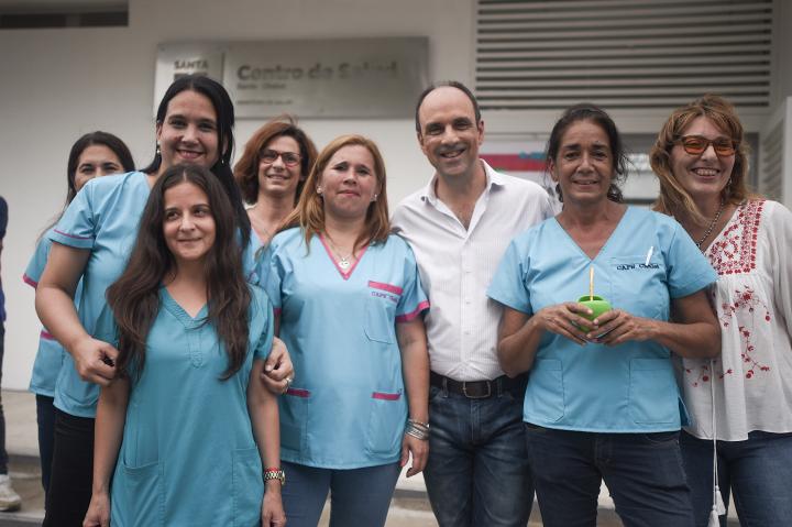 Corral, en la inauguración de un nuevo Centro de Salud