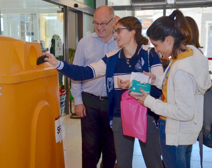 Campaña de recolección de residuos electrónicos y eléctricos