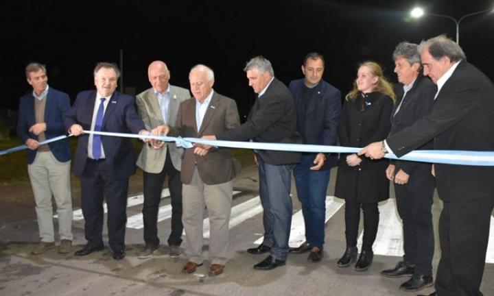El gobernador inauguró la ruta de acceso a Ambrosetti