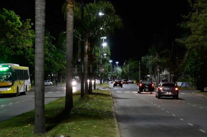 El Municipio sumó iluminación led en la Costanera Oeste