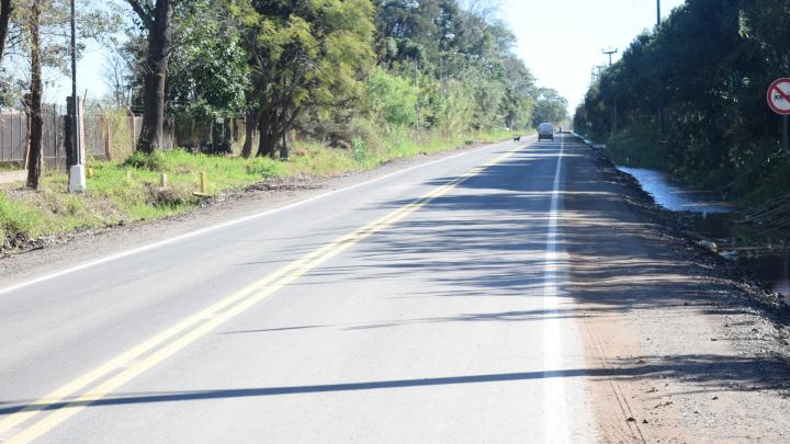 Nuevo acceso al predio de la Liga Santafesina de Fútbol