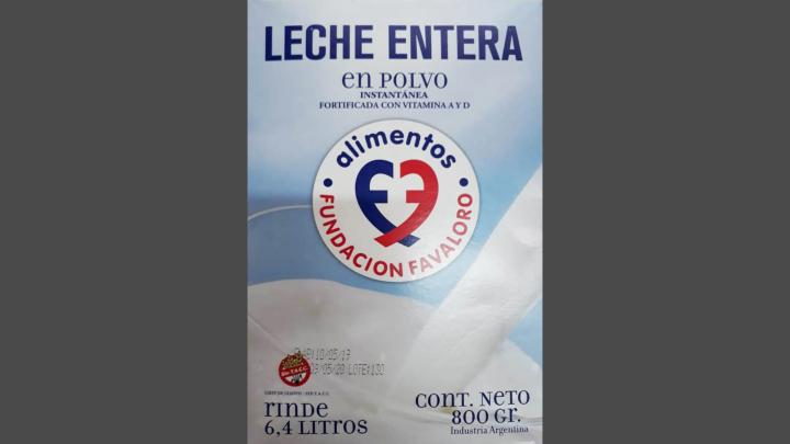 Prohibieron la venta y circulación de una leche en polvo