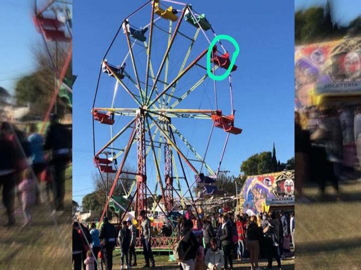 Santa Fe: un niño cayó de la Vuelta al Mundo 