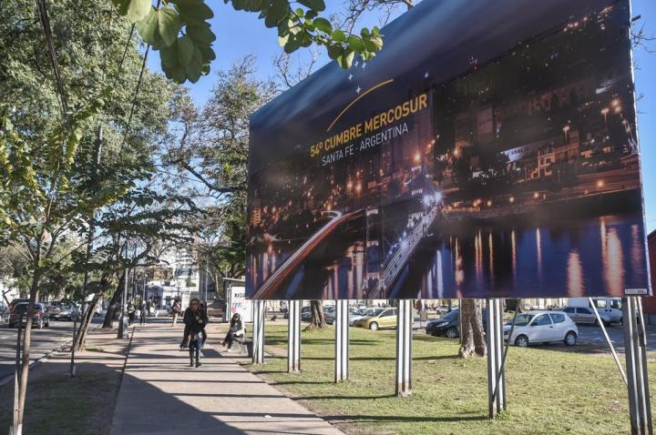 Santa Fe, blindada por la cumbre del Mercosur 