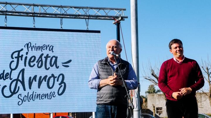 Lifschitz en la primera Fiesta Provincial del Arroz Soldinense