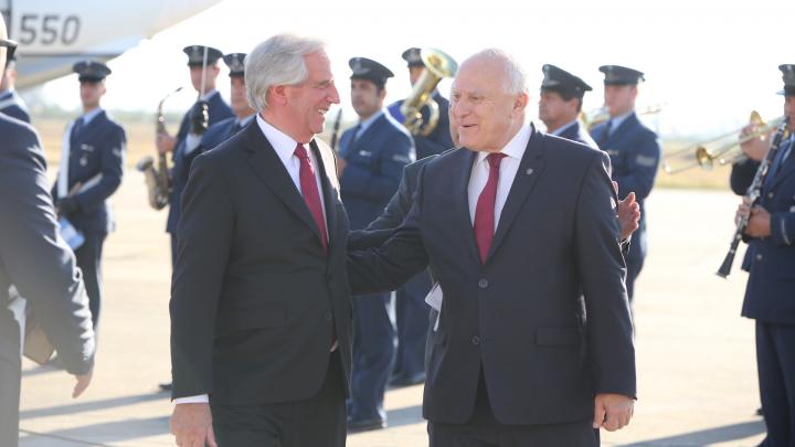 Lifschitz recibió a los presidentes de Paraguay y Uruguay