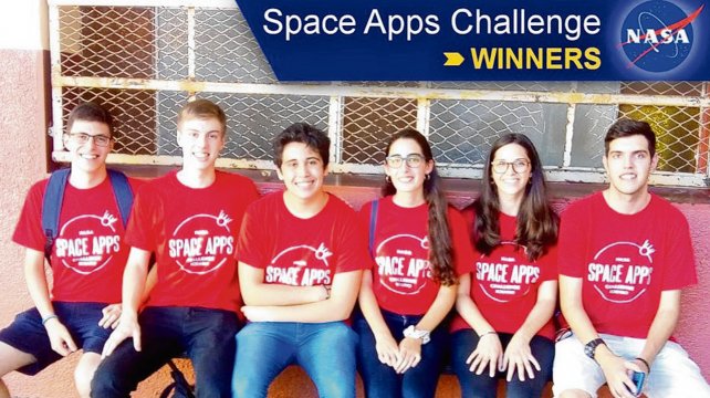 Seis estudiantes rosarinos parten hacia la NASA