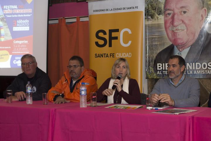 Presentaron la fiesta de pesca deportiva