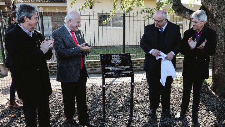 Lifschitz inauguró un nuevo acceso a Romang