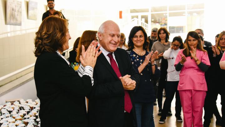 Lifschitz destacó el trabajo en salud del Cemar Rosario