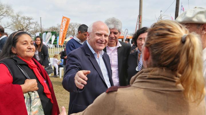 Lifschitz inauguró dos exposiciones rurales en Santa Fe
