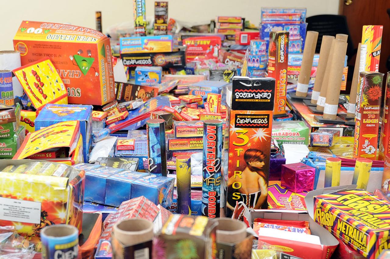 Habilitaron 12 locales para la venta de pirotecnia en Santa Fe