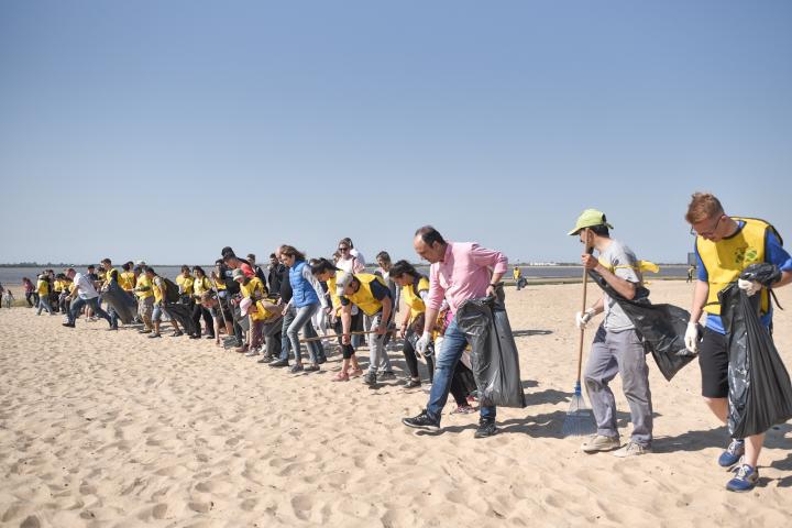 Playas limpias para el verano en Santa Fe
