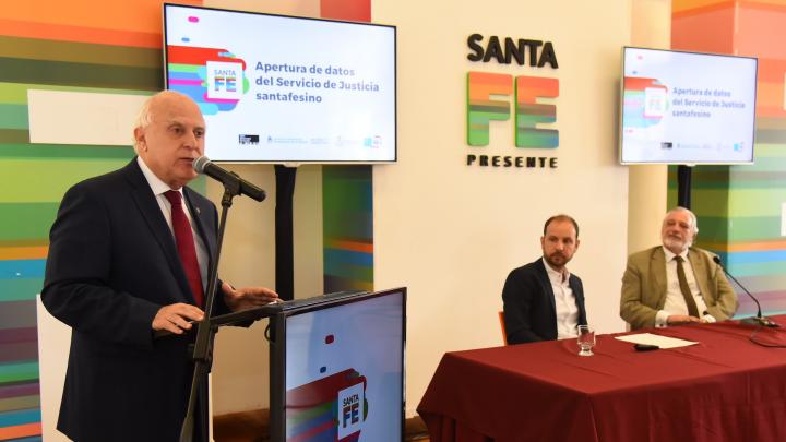Datos públicos del servicio de justicia santafesino