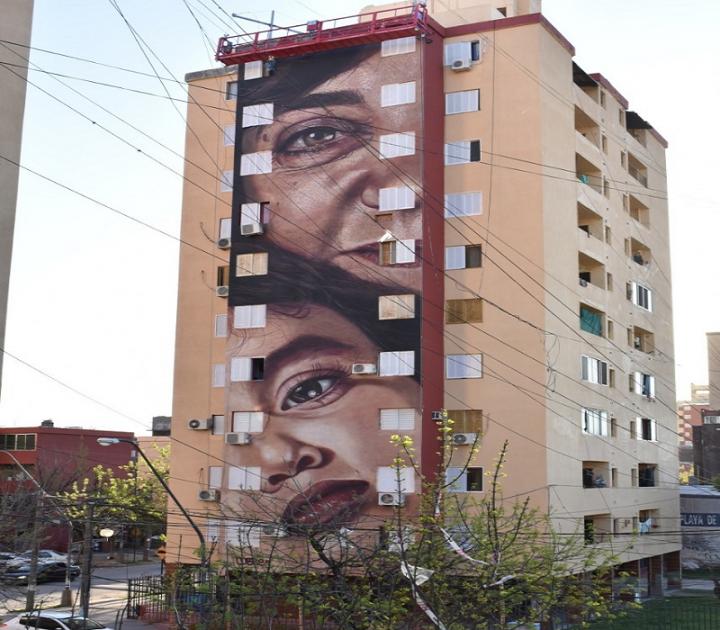 Cobre dejó su sello en un barrio de Santa Fe