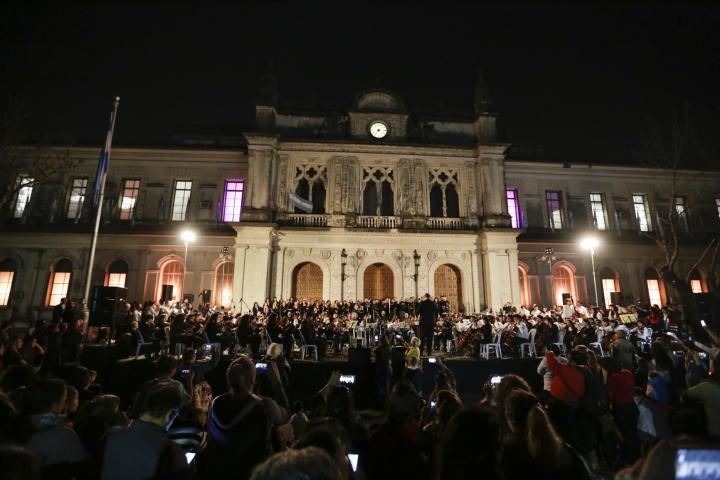 Histórico recital por los 100 años de la UNL
