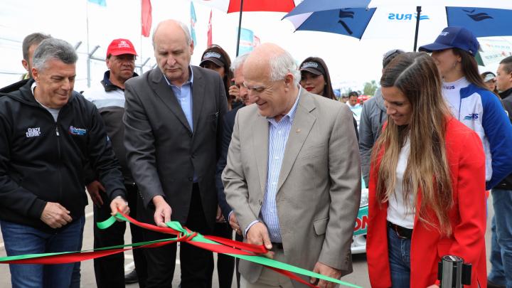 Inauguran la remodelación del autódromo de San Jorge