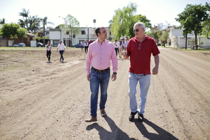 Abren una calle para unir dos barrios de Santa Fe