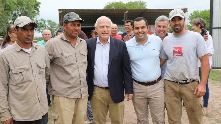 Lifschitz inauguró una planta potabilizadora de agua 