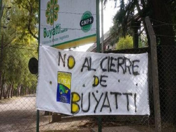 La aceitera Buyatti suspendió a todos sus trabajadores